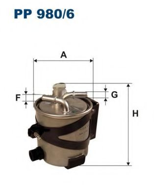 Топливный фильтр FILTRON PP980/6