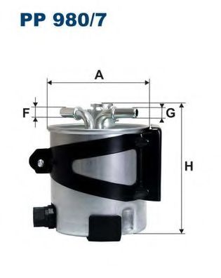 Топливный фильтр FILTRON PP980/7