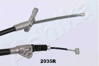 Трос ручного тормоза ASHIKA 131-02-2035R
