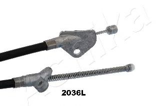 Трос ручного тормоза ASHIKA 131-02-2036L