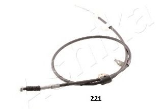 Трос ручного тормоза ASHIKA 131-02-221 Трос ручного тормоза ASHIKA 131-02-221