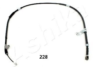 Трос ручного тормоза ASHIKA 131-02-228 Трос ручного тормоза ASHIKA 131-02-228
