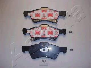 Тормозные колодки ASHIKA 50-00-002