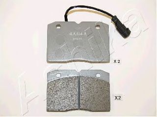 Тормозные колодки ASHIKA 50-00-016