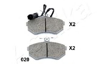 Тормозные колодки ASHIKA 50-00-020