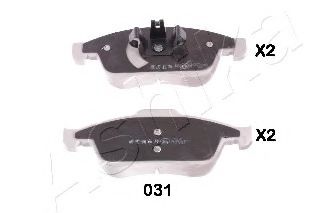 Тормозные колодки ASHIKA 50-00-031