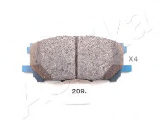 Тормозные колодки ASHIKA 50-02-209