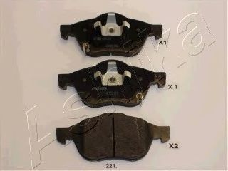Тормозные колодки ASHIKA 50-02-221