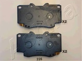 Тормозные колодки ASHIKA 50-02-226
