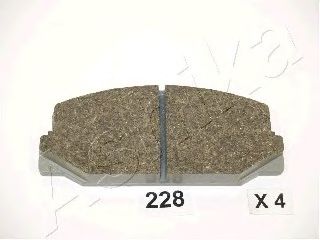 Тормозные колодки ASHIKA 50-02-228