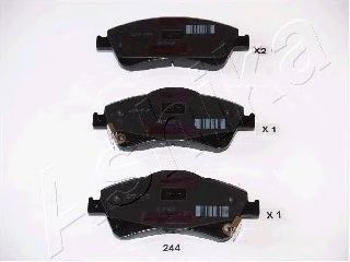 Тормозные колодки ASHIKA 50-02-244