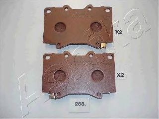 Тормозные колодки ASHIKA 50-02-268