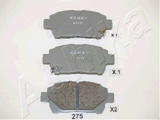 Тормозные колодки ASHIKA 50-02-275