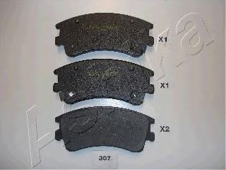 Тормозные колодки ASHIKA 50-03-307