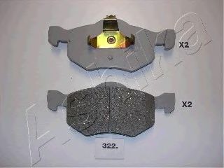 Тормозные колодки ASHIKA 50-03-322