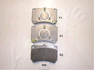 Тормозные колодки ASHIKA 50-03-326