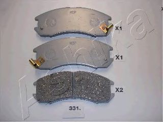 Тормозные колодки ASHIKA 50-03-331