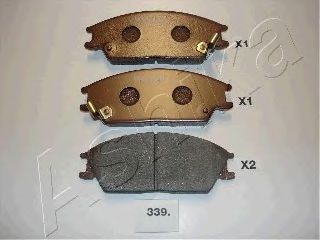 Тормозные колодки ASHIKA 50-03-339