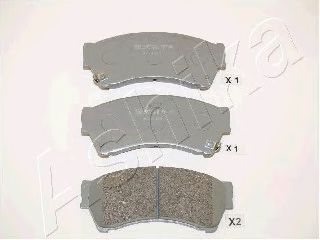 Тормозные колодки ASHIKA 50-03-346