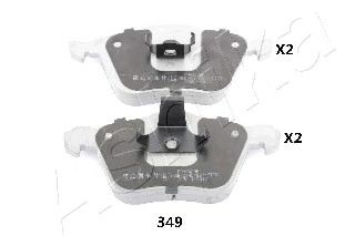 Тормозные колодки ASHIKA 50-03-349