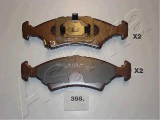 Тормозные колодки ASHIKA 50-03-398
