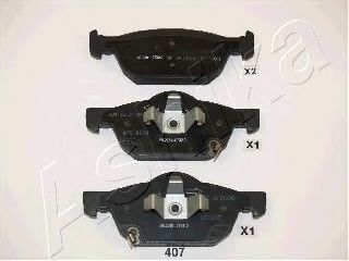 Тормозные колодки ASHIKA 50-04-407