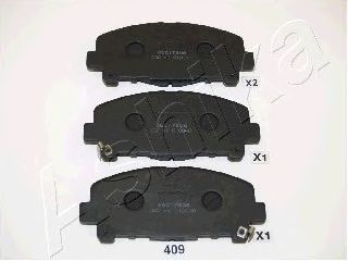 Тормозные колодки ASHIKA 50-04-409