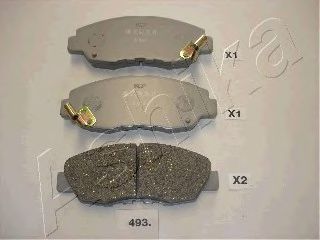 Тормозные колодки ASHIKA 50-04-493