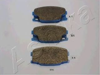 Тормозные колодки ASHIKA 50-05-514