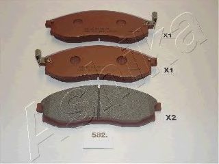 Тормозные колодки ASHIKA 50-05-582