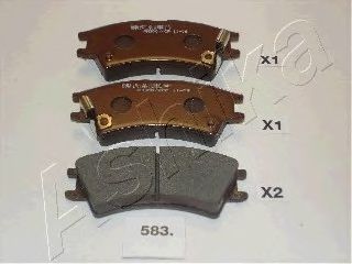 Тормозные колодки ASHIKA 50-05-583