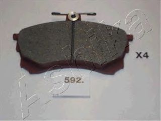 Тормозные колодки ASHIKA 50-05-592