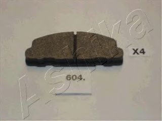 Тормозные колодки ashika 50-06-604