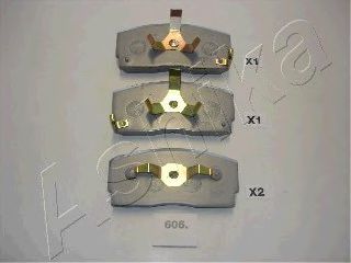 Тормозные колодки ASHIKA 50-06-606