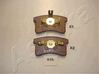 Тормозные колодки ASHIKA 50-06-610
