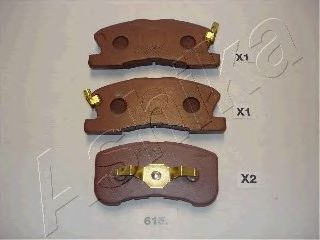 Тормозные колодки ASHIKA 50-06-615