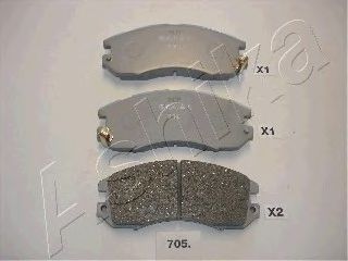 Тормозные колодки ASHIKA 50-07-705