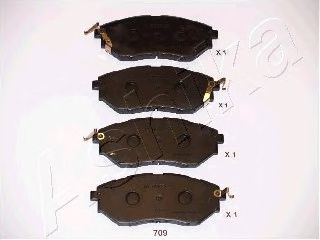 Тормозные колодки ASHIKA 50-07-709