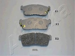 Тормозные колодки ASHIKA 50-08-809