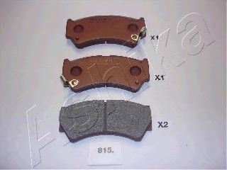 Тормозные колодки ASHIKA 50-08-815