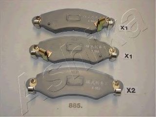 Тормозные колодки ASHIKA 50-08-885