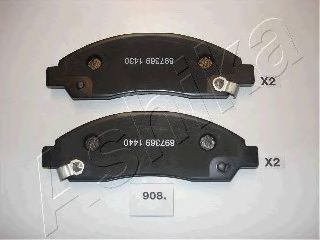 Тормозные колодки ASHIKA 50-09-908