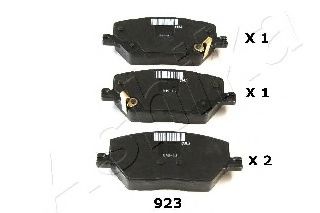 Тормозные колодки ASHIKA 50-09-923