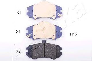 Тормозные колодки ASHIKA 50-0H-H15