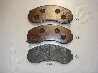 Тормозные колодки ASHIKA 50-0K-018