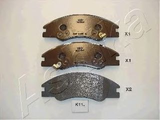 Тормозные колодки ASHIKA 50-0K-K11