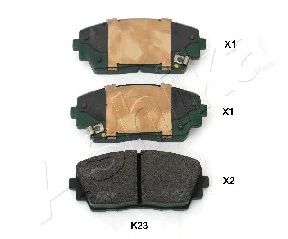 Тормозные колодки ASHIKA 50-0K-K23