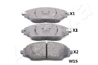 Тормозные колодки ASHIKA 50-0W-W15