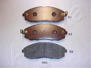 Тормозные колодки ASHIKA 50-H0-002