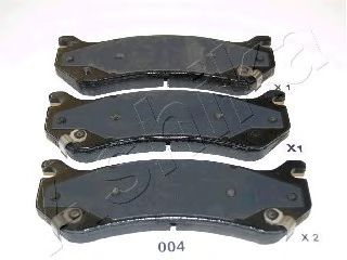 Тормозные колодки ASHIKA 51-00-004